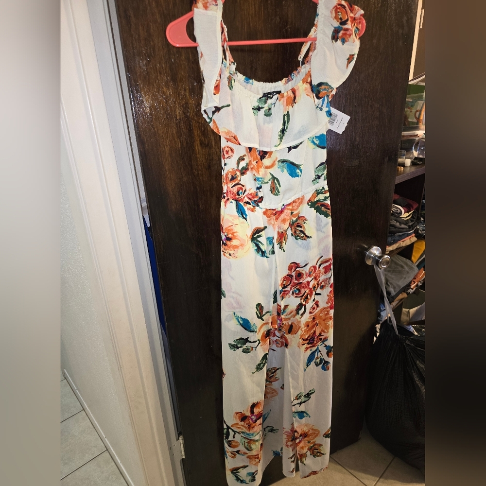 Women's Romper Maxi Dress - Love Reign - Small